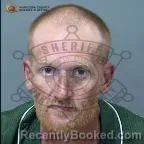 Mugshot of Harry Way Atkins booked in Maricopa County, Arizona on August 6, 2026