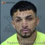 Mugshot of Abraham Lozano booked in Maricopa County, Arizona on August 6, 2026