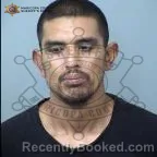 Mugshot of Hector Abraham Ochoa booked in Maricopa County, Arizona on August 6, 2026