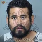 Mugshot of Pedro Arellano booked in Maricopa County, Arizona on August 6, 2026