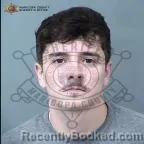 Mugshot of Xavior Vitela booked in Maricopa County, Arizona on August 6, 2026