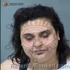 Mugshot of Sarah Kay Robledo booked in Maricopa County, Arizona on August 6, 2026