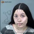 Mugshot of Leslie Marie Arzate booked in Maricopa County, Arizona on August 6, 2026