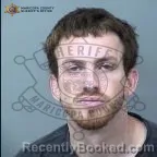 Mugshot of Colton Vincent Hoy booked in Maricopa County, Arizona on August 6, 2026