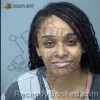 Mugshot of Jailyn Ciara Brown booked in Maricopa County, Arizona on August 6, 2026