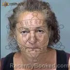 Mugshot of Georgina Rosalie Maya booked in Maricopa County, Arizona on August 6, 2026