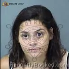 Mugshot of Ruby Amelia Olivas booked in Maricopa County, Arizona on August 6, 2026
