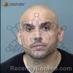 Mugshot of William Joseph Salcido booked in Maricopa County, Arizona on August 6, 2026