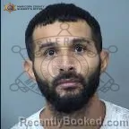 Mugshot of Bryant Alexis Cadena booked in Maricopa County, Arizona on August 6, 2026