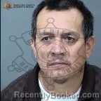 Mugshot of Manuel Corrales Cota booked in Maricopa County, Arizona on August 6, 2026