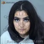 Mugshot of Desiree Flores booked in Maricopa County, Arizona on August 6, 2026