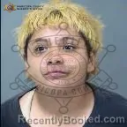 Mugshot of Angelina Christina Sneed booked in Maricopa County, Arizona on August 6, 2026