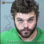 Mugshot of Mason Michael Keefer booked in Maricopa County, Arizona on August 6, 2026