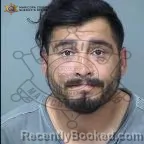Mugshot of Jaime Noe Robles Martinez booked in Maricopa County, Arizona on August 6, 2026