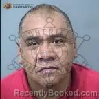 Mugshot of Theodore F Brown booked in Maricopa County, Arizona on August 6, 2026
