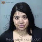 Mugshot of Dania Mileny Cordero-Luque booked in Maricopa County, Arizona on August 6, 2026