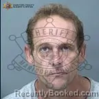 Mugshot of Jeffery Baker booked in Maricopa County, Arizona on August 7, 2026