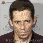Mugshot of Christopher Lee Paige booked in Maricopa County, Arizona on August 6, 2026