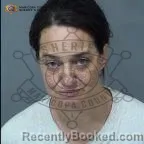 Mugshot of Lucy Ann Pierce booked in Maricopa County, Arizona on August 7, 2026