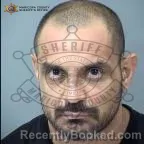 Mugshot of Juan Murrieta-Alcantar booked in Maricopa County, Arizona on August 7, 2026