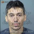 Mugshot of Alberto Ohlmeier booked in Maricopa County, Arizona on August 7, 2026