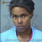 Mugshot of Mia Coleman booked in Maricopa County, Arizona on August 7, 2026