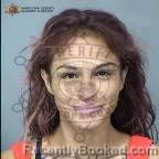Mugshot of Ashley Itcel Cruz booked in Maricopa County, Arizona on August 7, 2026