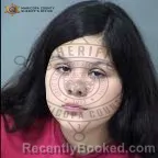 Mugshot of Alejandra Michelle Ruiz Montes booked in Maricopa County, Arizona on August 7, 2026