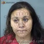 Mugshot of Blanca Elena Arellano booked in Maricopa County, Arizona on August 7, 2026