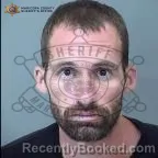Mugshot of Daniel Ivan Crouse booked in Maricopa County, Arizona on August 7, 2026