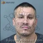 Mugshot of Eric Nicholas Ramirez booked in Maricopa County, Arizona on August 8, 2026