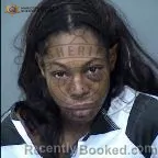 Mugshot of Raja-Nee Ann Glover booked in Maricopa County, Arizona on August 8, 2026