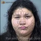 Mugshot of Mary Linne Stape Farfan booked in Maricopa County, Arizona on August 8, 2026