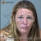 Mugshot of Kristin Moore booked in Maricopa County, Arizona on August 8, 2026