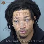 Mugshot of David Kapone Hill booked in Maricopa County, Arizona on August 8, 2026