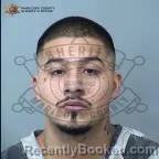 Mugshot of Pablo Ordorica Ramirez booked in Maricopa County, Arizona on August 8, 2026