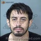 Mugshot of Adrian J Duran booked in Maricopa County, Arizona on August 8, 2026