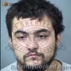 Mugshot of Christian Julian Lopez booked in Maricopa County, Arizona on August 8, 2026