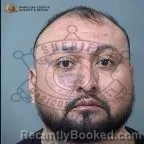 Mugshot of Jonathan Rojas-Mendez booked in Maricopa County, Arizona on August 8, 2026
