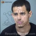 Mugshot of Elias Macias Zambrano booked in Maricopa County, Arizona on August 9, 2026