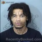 Mugshot of Dionte Jabari Campbell booked in Maricopa County, Arizona on August 9, 2026