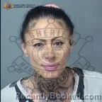 Mugshot of Nora Bermudez booked in Maricopa County, Arizona on August 9, 2026
