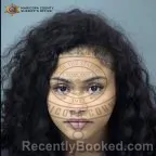 Mugshot of Tederiyel Tyiona Bridges booked in Maricopa County, Arizona on August 9, 2026