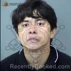 Mugshot of Israel Felix Aispuro Cook booked in Maricopa County, Arizona on August 9, 2026