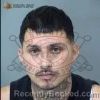 Mugshot of Santos Martin Guerra booked in Maricopa County, Arizona on August 9, 2026
