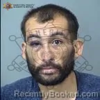 Mugshot of Thomas Richard Cadena booked in Maricopa County, Arizona on August 9, 2026