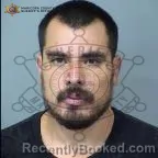 Mugshot of Isaias M Gutierrez booked in Maricopa County, Arizona on August 9, 2026