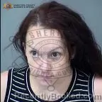 Mugshot of Sydney Lee Marshall booked in Maricopa County, Arizona on August 9, 2026