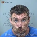 Mugshot of Joseph Scavelli booked in Maricopa County, Arizona on August 9, 2026