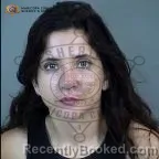 Mugshot of Angelina Monique Lopez booked in Maricopa County, Arizona on August 10, 2026